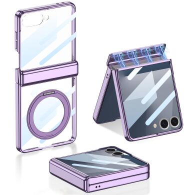 Защитный чехол GKK Hinge Magnetic для Samsung Galaxy Flip 7 - Purple