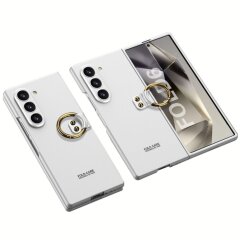 Захисний чохол GKK Ring Holder для Samsung Galaxy Fold 6 - Silver