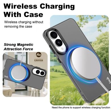 Защитный чехол IMAK Candy Series Magnetic для Samsung Galaxy S25 Edge (S937) - Black