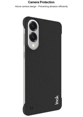 Защитный чехол IMAK Cowboy Hard Borderless для Samsung Galaxy S25 Edge (S937) - Black