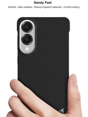Защитный чехол IMAK Cowboy Hard Borderless для Samsung Galaxy S25 Edge (S937) - Black