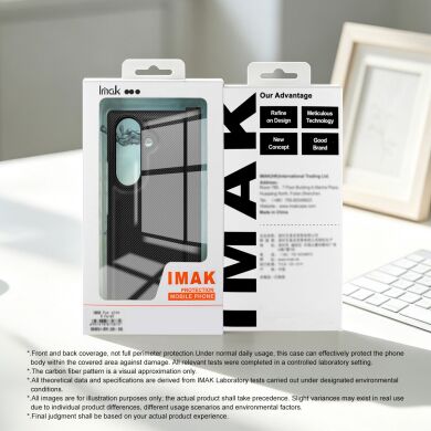 Захисний чохол IMAK Ruiyi Series (FF) для Samsung Galaxy Fold 8 Ultra - Carbon Fiber