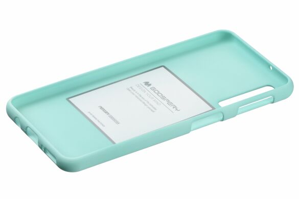 Захисний чохол MERCURY Soft Feeling для Samsung Galaxy A7 2018 (A750) - Mint