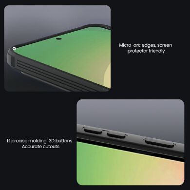 Захисний чохол NILLKIN CamShield Pro (Clear Version) для Samsung Galaxy A57 (A576) - Transparent Black