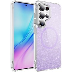 Захисний чохол Reframe Glitter Magnetic Case для Samsung Galaxy S26 Ultra (S948) - Purple