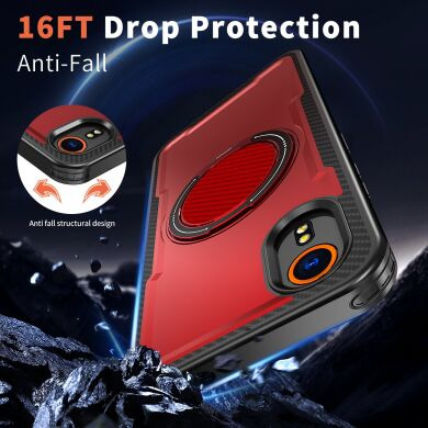 Захисний чохол Reframe Grip MagSafe для Samsung Galaxy Xcover 7 (G556) - Black