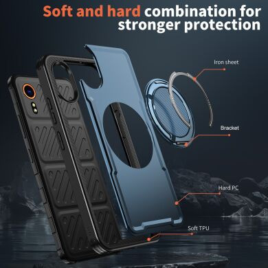 Захисний чохол Reframe Grip MagSafe для Samsung Galaxy Xcover 7 (G556) - Black