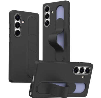 Защитный чехол Reframe Standing Grip для Samsung Galaxy S25 Plus (S936) - Black