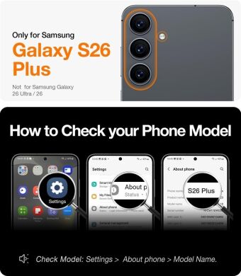 Защитный чехол TORRAS Ostand L1 (with MagSafe) для Samsung Galaxy S26 Plus - Black