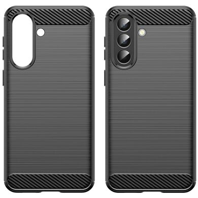 Захисний чохол UniCase Carbon для Samsung Galaxy A57 (A576) - Black