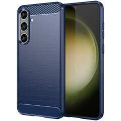 Защитный чехол UniCase Carbon для Samsung Galaxy S24 Plus - Blue