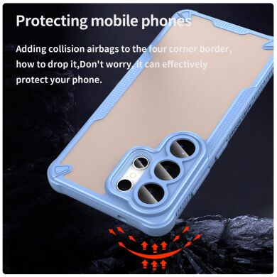 Захисний чохол UniCase Falcon Frame для Samsung Galaxy S26 Ultra - Blue