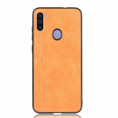 Захисний чохол UniCase Leather Series для Samsung Galaxy A11 (A115) - Yellow