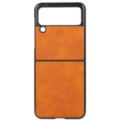 Защитный чехол UniCase Leather Series для Samsung Galaxy Flip 3 - Orange
