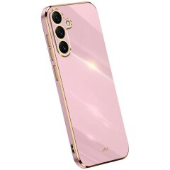 Защитный чехол XINLI Porcelain Design для Samsung Galaxy S25 FE (S731) - Purple