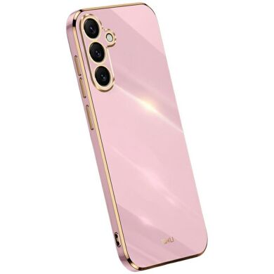 Защитный чехол XINLI Porcelain Design для Samsung Galaxy S25 FE (S731) - Purple
