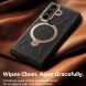 Защитный комплект TORRAS Ostand Q3 VegSkin with MagSafe (FF) для Samsung Galaxy Fold 8 Ultra - Black. Фото 4 из 10