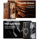Защитный комплект TORRAS Ostand Q3 VegSkin with MagSafe (FF) для Samsung Galaxy Fold 8 Ultra - Black. Фото 9 из 10