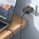 Сетевое зарядное устройство Hoco N50 PD45W (USB + 2Type-C) + кабель Type-C to Type-C - Black. Фото 6 из 6