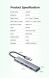 USB HUB UGREEN CM473 4 in 1 Type-C to 4USB 3.0 - Space Gray. Фото 10 из 10