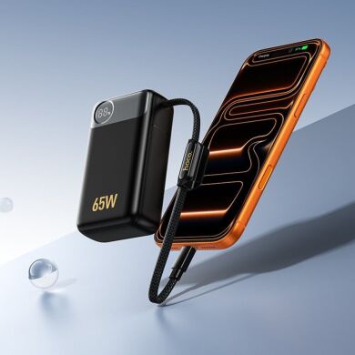 Внешний акумулятор Hoco Q53 Skillful PD65W (12000mAh) - Black