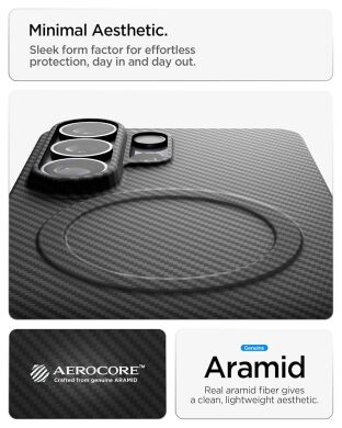 Защитный чехол Spigen AirSkin Aramid (MagFit) для Samsung Galaxy S26 Ultra (S948) ACS11029 - Black