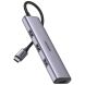 USB HUB UGREEN CM473 4 in 1 Type-C to 4USB 3.0 - Space Gray. Фото 1 из 10
