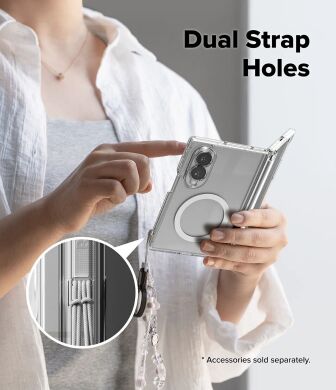 Захисний чохол Ringke Fusion Flap Magnetic для Samsung Galaxy Fold 8 (8800328819368) - Clear