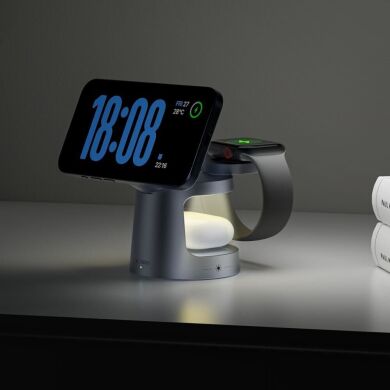 Беспроводное зарядное устройство Tech-Protect 3 in 1 A48 (25W) - Dark Grey