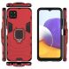 Захисний чохол Deexe Hybrid Case для Samsung Galaxy A22 5G (A226) - Red