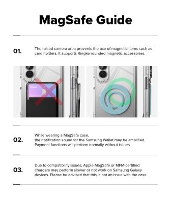 Захисний чохол Ringke Fusion Flap Magnetic для Samsung Galaxy Fold 8 (8800328819368) - Clear