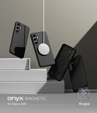 Захисний чохол Ringke Onyx Magnetic (FP) для Samsung Galaxy S25 Plus (S936) 8800274968769 - Black