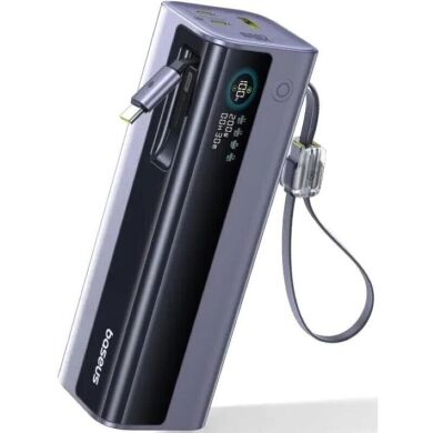 Внешний аккумулятор Baseus EnerGeek GR11 200W (25000mAh) + кабель Type-C - Grey