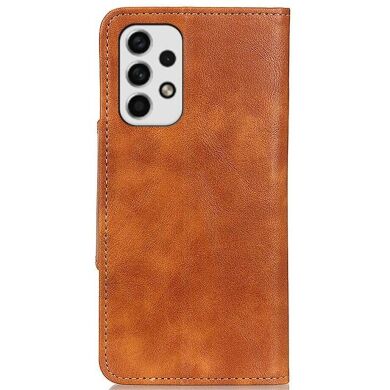 Чехол UniCase Vintage Wallet для Samsung Galaxy A23 (A235) - Brown