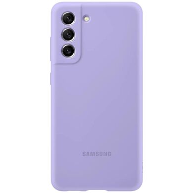 Защитный чехол Silicone Cover для Samsung Galaxy S21 FE (G990) EF-PG990TVEGRU - Lavender