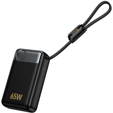 Внешний акумулятор Hoco Q53 Skillful PD65W (12000mAh) - Black
