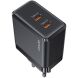 Мережевий зарядний пристрій USAMS CC172 T54 40W Dual Type-C Ports GaN Fast Charger - Black