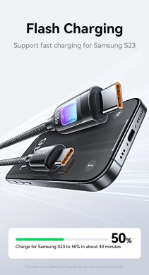 Кабель USAMS US-SJ750 Type-C to Type-C (100W, 1.2m) - Tarnish
