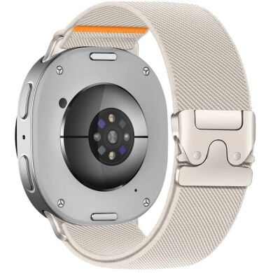 Ремінець Tech-Protect Nylon Clasp для Samsung Galaxy Watch 9 (40/44mm) / 8 (40/44mm) / 8 Classic (5906302325757) - Starlight