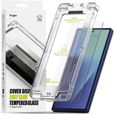 Комплект захисних стекол (2шт) Ringke Easy Slide Tempered Glass для Samsung Galaxy Fold 7 (8800293855460) - Clear