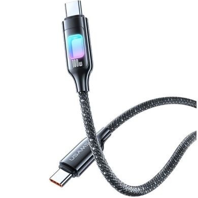 Кабель USAMS US-SJ750 Type-C to Type-C (100W, 1.2m) - Tarnish