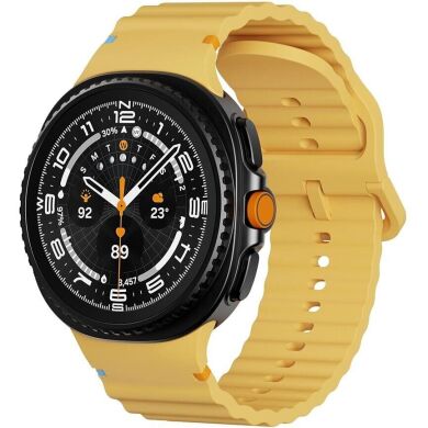 Ремешок KALEBOL Silicone Strap для Samsung Galaxy Watch 8 (40/44mm) / 8 Classic - Yellow