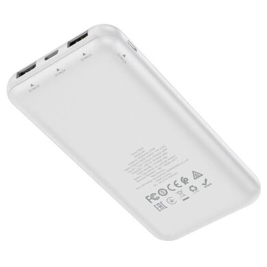 Внешний аккумулятор Hoco J82 Easylink (10000mAh) - White