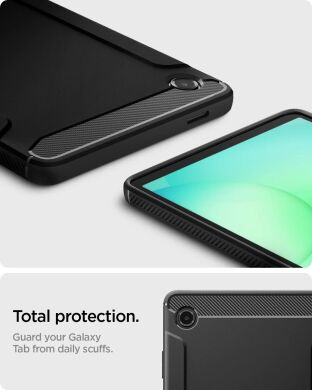 Защитный чехол Spigen Rugged Armor (FT) для Samsung Galaxy Tab A11 (X130/135) ACS10462 - Matte Black