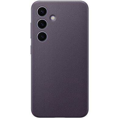 Защитный чехол Vegan Leather Case для Samsung Galaxy S24 (S921) GP-FPS921HCAVW - Dark Violet