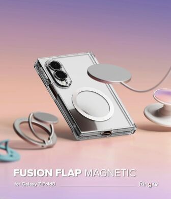 Захисний чохол Ringke Fusion Flap Magnetic для Samsung Galaxy Fold 8 (8800328819368) - Clear