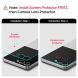 Комплект защитных стекол Spigen (SGP) Optik Pro Lens Protector для Samsung Galaxy Flip 7 (AGL09587) - Black. Фото 12 из 13