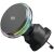 Автомобільний тримач із функцією бездротової зарядки Proove Light Crystal Qi2.2 (25W) - Gray