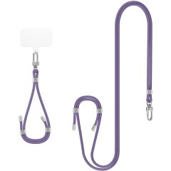 Набор ремешков Spigen (SGP) Universal Strap Set Crossbody & Wrist (AFA08363) - Deep Purple
