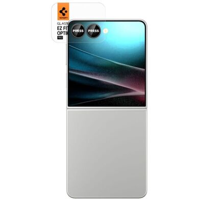 Комплект защитных стекол Spigen (SGP) Optik Pro Lens Protector для Samsung Galaxy Flip 7 (AGL09587) - Black